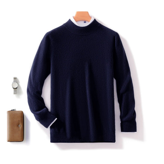 Cardigan Tejido Grueso Corto de Color Liso - Abrigo Base Cálido