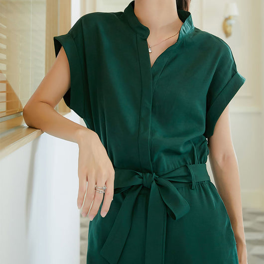 Jumpsuit Ajustado de Cintura Alta y Pantalón Capri para Mujer - Image 10