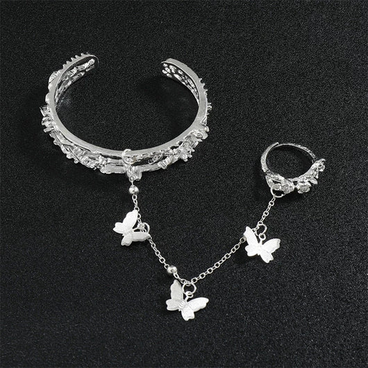 Pulsera Clásica Mariposa Calada Inspirada en Heaven Official Blessing - Image 10