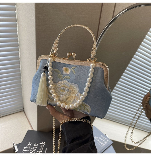 Bolso Crossbody Bordado Estilo Chino Han Tradicional Premium - Image 14
