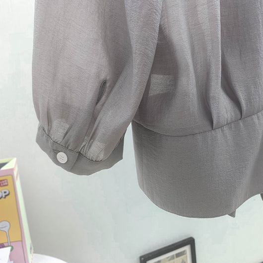 Blusa Suelta de Temperamento Simple - Versátil para Cualquier Ocasión - Image 15