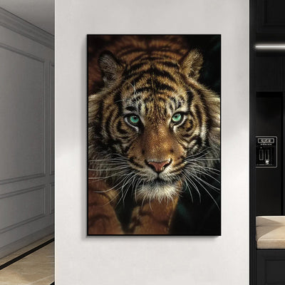 Cuadro Canvas Tigre Africano Salvaje - Poster Decorativo - Image 17