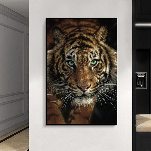 Cuadro Canvas Tigre Africano Salvaje - Poster Decorativo - Image 17