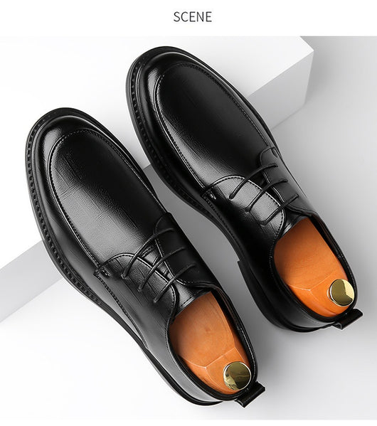 Zapatos de Cuero para Hombre Primavera - Diseño Moderno Antideslizante y Transpirable - Image 12