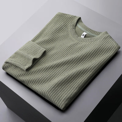Suéter Grueso Básico para Hombre - Cuello Redondo Clásico - Image 4