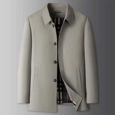 Abrigo Ejecutivo Tipo Trench para Hombre Tallas Grandes - Image 2