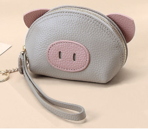 Monedero Compacto con Protección Antimagnética - Diseño Adorable de Cerdo - Image 18