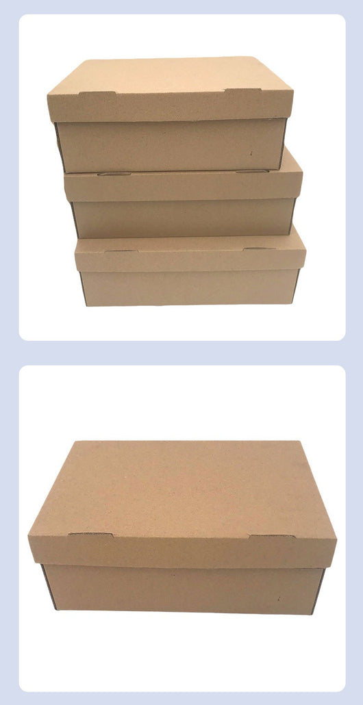 Caja de Cartón Kraft Reforzada para Empaque de Calzado - Image 9