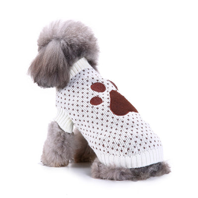 Suéter Navideño con Diseño de Copos de Nieve para Perros - Image 10