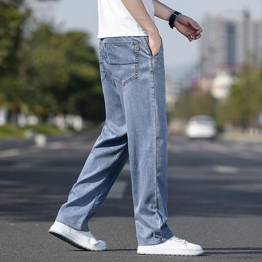 Jeans Ultra Delgados de Tencel para Hombre - Estilo Moderno - Image 2