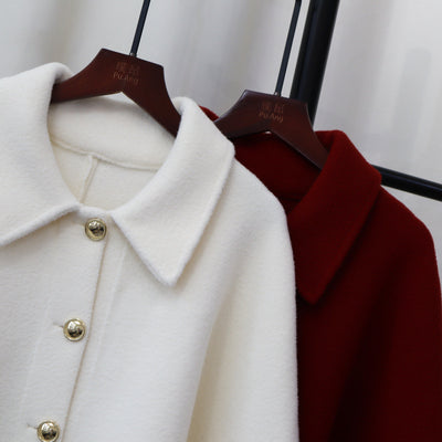 Capa Tejida Clásica para Otoño e Invierno - Elegancia y Calidez - Image 15