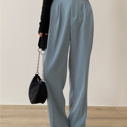 Pantalones Anchos de Cintura Alta para Mujer - Image 8