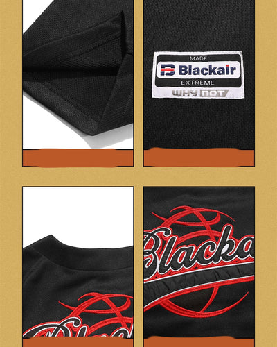 Camiseta Suelta Retro Street con Bordado de Letras - Image 11