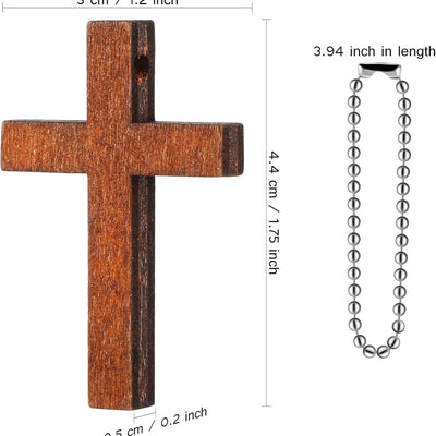 Colgante Ornamental Cruz de Madera Artesanal - Image 6