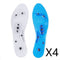 Blue 25 cm 4 Pieces