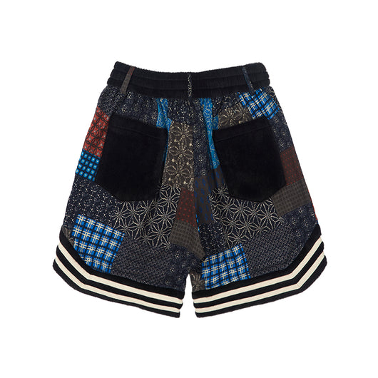Shorts Deportivos de Baloncesto con Cintura Elástica y Panel de Lino - Image 7