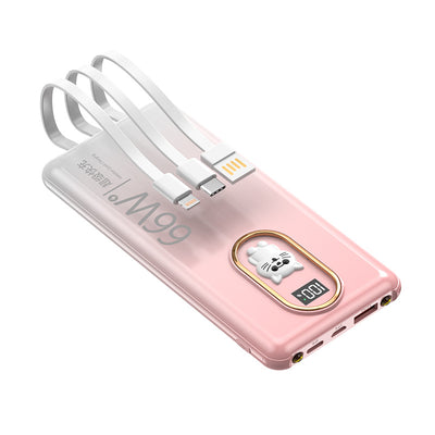 Banco de Energía 20000mAh Carga Ultra Rápida 66W con 3 Cables Incluidos - Image 14