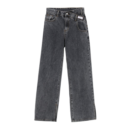 Pantalones Acampanados Cintura Alta Casuales con Abertura Trendy - Image 9