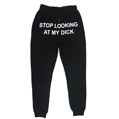 Pantalones Casuales con Estampado de Letras para Hombre y Mujer - Image 5
