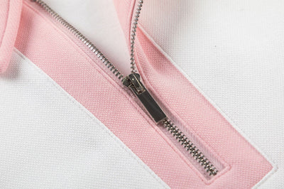 Polo Unisex con Costuras Sueltas y Solapa de Contraste - Image 12