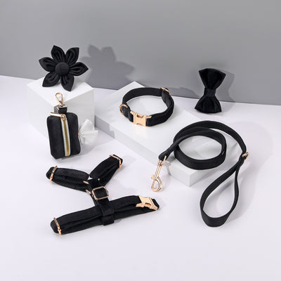 Conjunto de Collar y Correa de Terciopelo Suave para Mascotas - Image 43