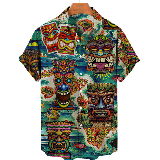 Camisa Estampada para Playa Hombre - Image 14