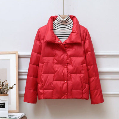 Chaqueta Acolchada de Algodón con Personalidad para Mujer - Image 6