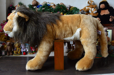 Peluche León Africano Realista de Simulación - Image 6