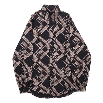 Camisa Manga Larga Dorada 3D para Hombre - Diseño Moderno y Elegante - Image 2