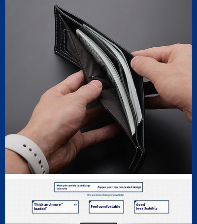 Billetera Horizontal Plegable para Hombre - Leisure Two Fold - Image 24