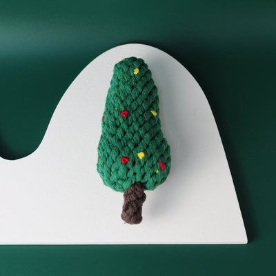 Juguete Dental Navideño para Perros con Cuerda de Algodón - Image 15