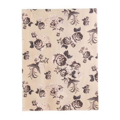 Pashmina Estampado Floral Rosa con Borlas - Bufanda Térmica Abrigadora - Image 11