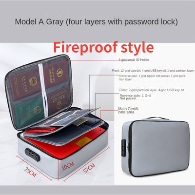 Bolsa Organizadora Impermeable para Documentos con Estilo - Image 10