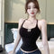 Top Strapless Ajustado sin Espalda con Relleno Integrado para Busto