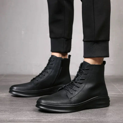 Botas Martin Hombre Cuero Negro Todas las Estaciones - Image 6