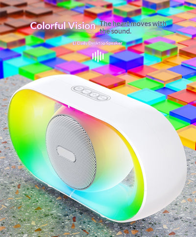Lámpara Ambiental Portátil RGB con Parlante Bluetooth para Camping - Image 5