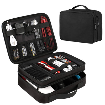 Bolsa Organizadora Dual para Cables, Cargadores y Accesorios Electrónicos - Image 25