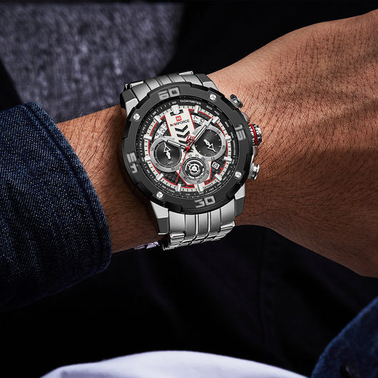 Reloj de Cuarzo Japonés para Hombre Lingxiang - Image 10