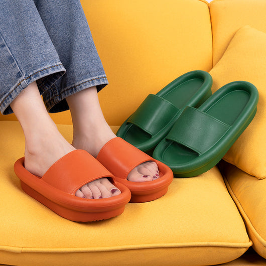 Sandalias y Pantuflas Plataforma con Elevación de Colores Pastel Unisex - Image 4
