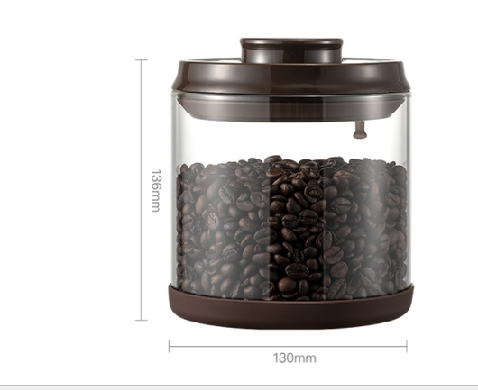 Recipiente Hermético de Vidrio Borosilicado para Café y Almacenamiento - Image 2
