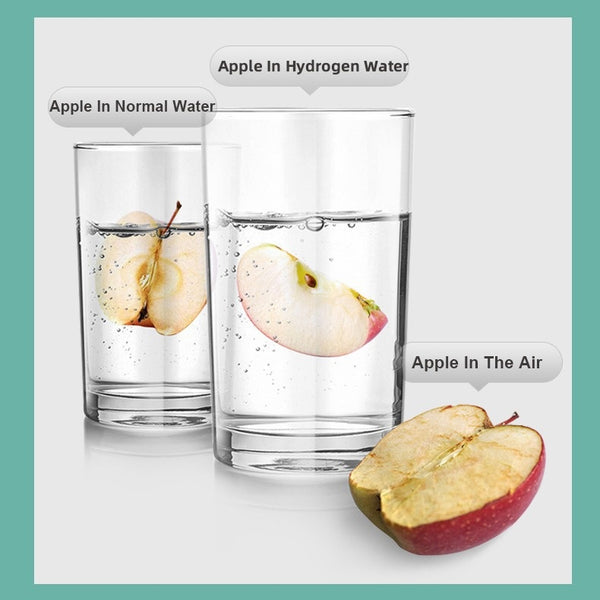 Vaso Generador de Agua Hidrogenada con Membrana de Microelectrólisis
