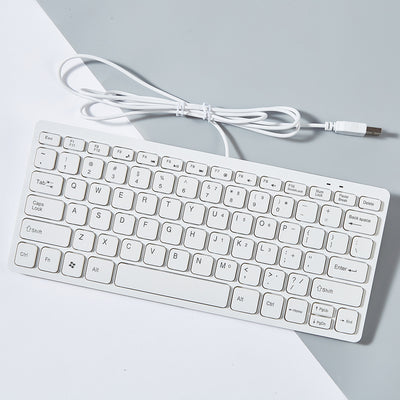 Teclado USB Compacto Silencioso para Computadora de Escritorio y Portátil - Image 19