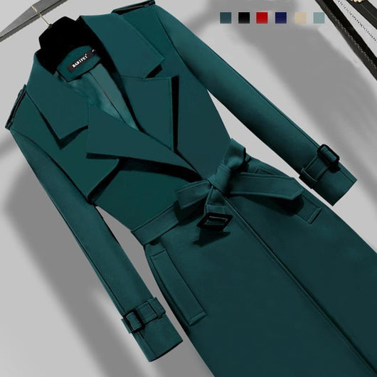 Abrigo Elegante para Primavera y Otoño - Diseño Versátil y Sofisticado - Image 10