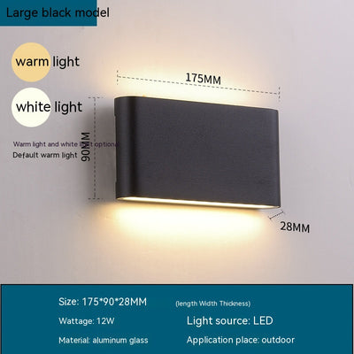 Lámpara de Pared LED Exterior Resistente al Agua - Image 6