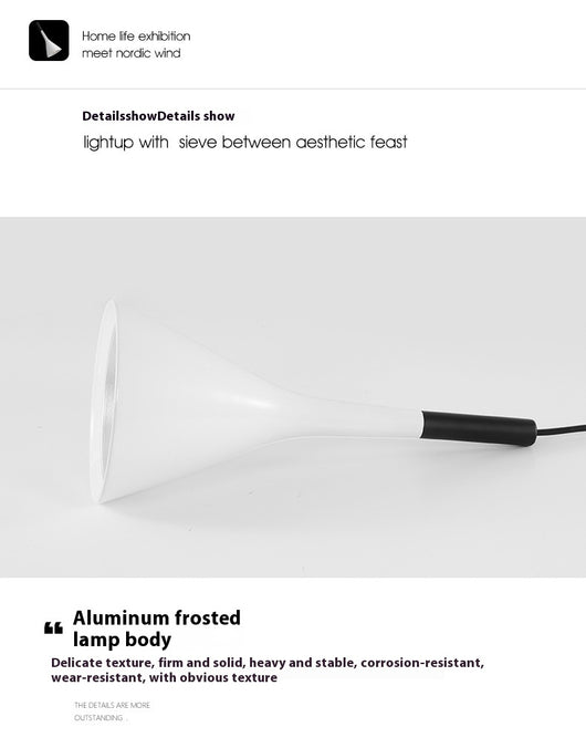 Lámpara Colgante Minimalista Nórdica de Aluminio para Restaurante y Bar - Image 23