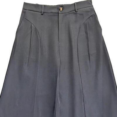 Pantalones Machete de Cintura Alta y Pierna Ancha para Hombre - Image 4