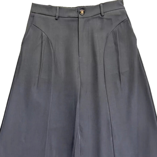 Pantalones Machete de Cintura Alta y Pierna Ancha para Hombre - Image 4