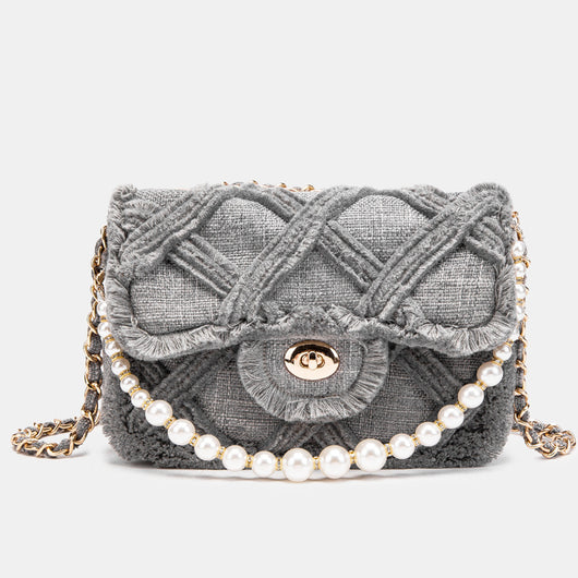 Bolsa de Hombro Pearl Lingge - Bolso Mensajero Elegante para Mujer - Image 12