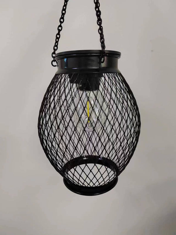 Lámpara Solar Colgante Minimalista para Jardín - Image 7