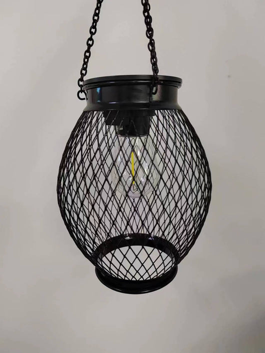 Lámpara Solar Colgante Minimalista para Jardín - Image 7